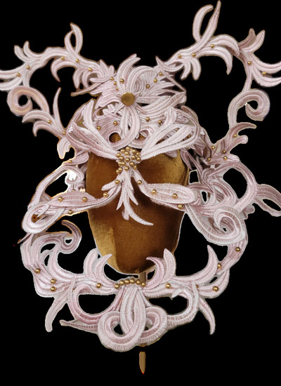 Baroque mask/headpiece